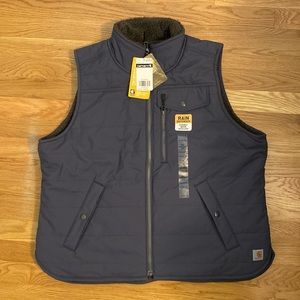 Carhartt Women’s Utility Sherpa-Lined Vest NET Size XL 103907 Reversible NWT